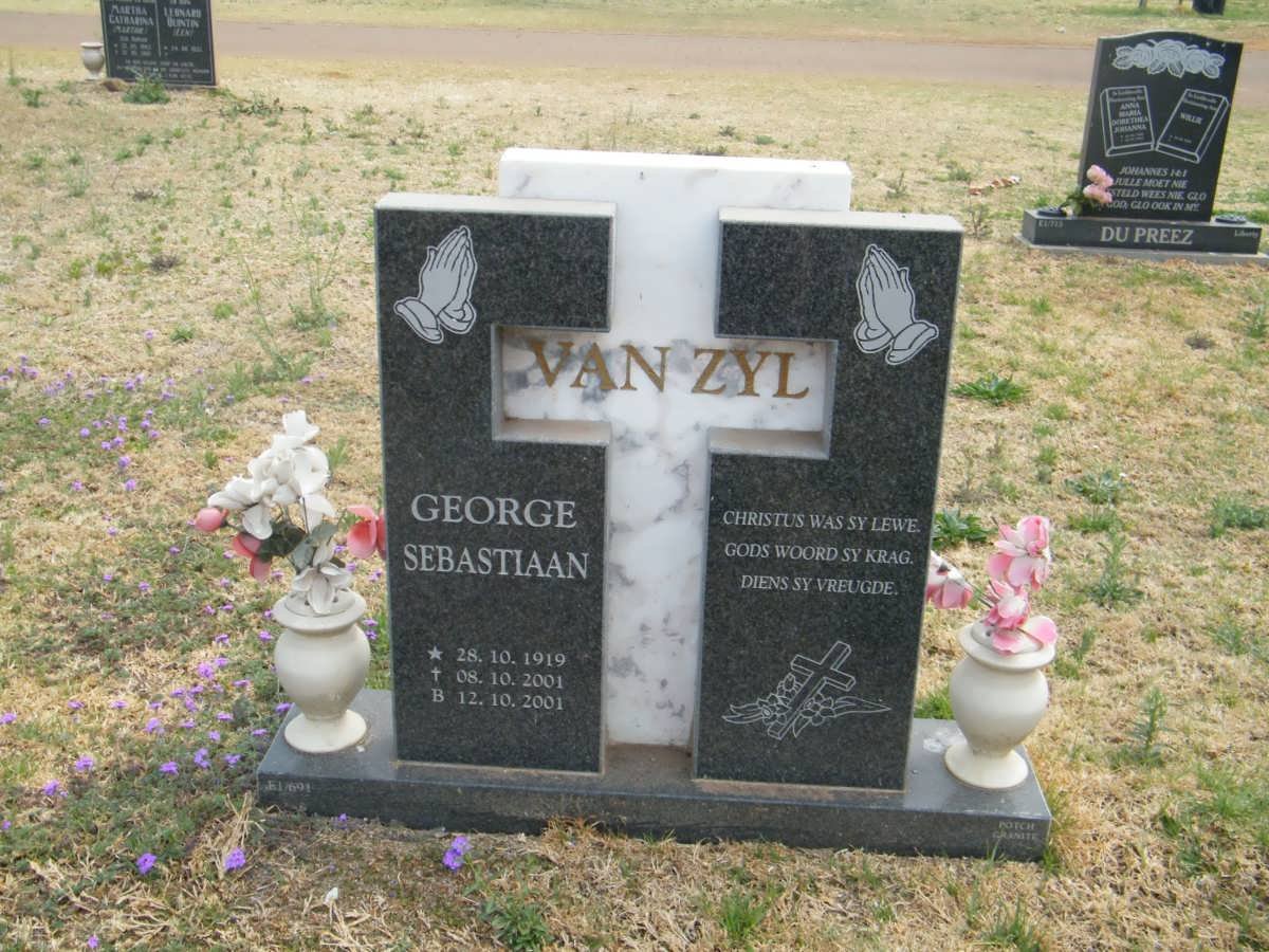ZYL George Sebastiaan, van 1919-2001