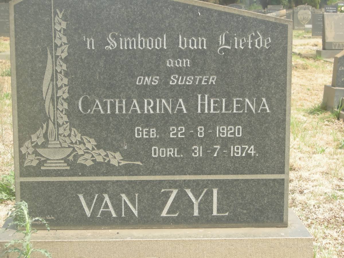 ZYL Catharina Helena, van 1920-1974