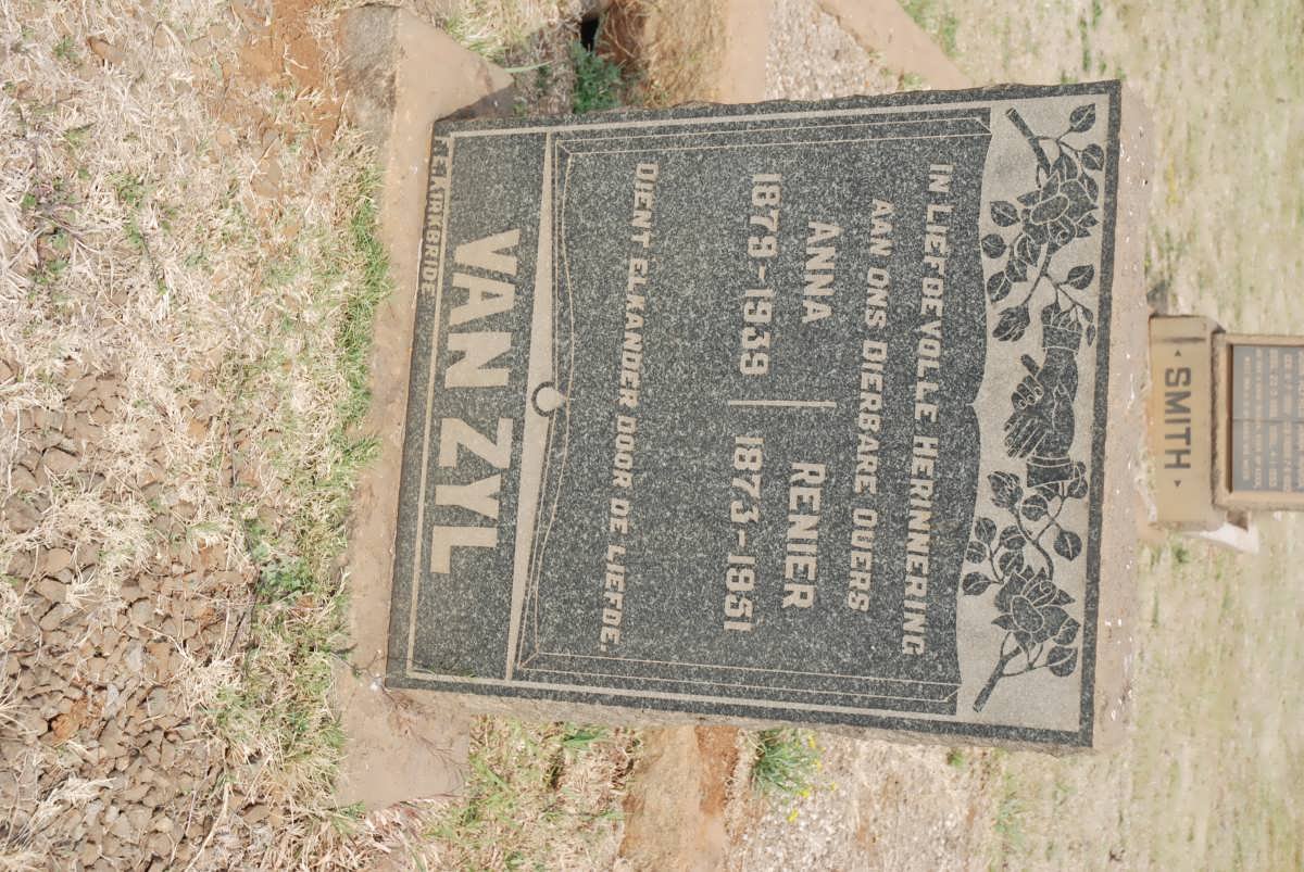 ZYL Renier, van 1873-1951 &amp; Anna 1879-1939
