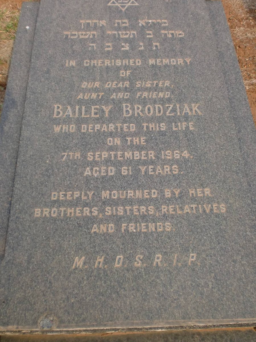 BRODZIAK Bailey -1964