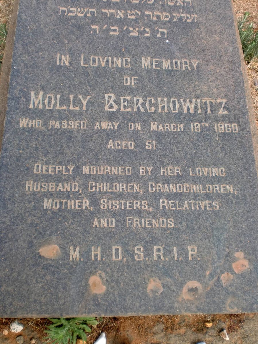 BERCHOWITZ Molly -1968