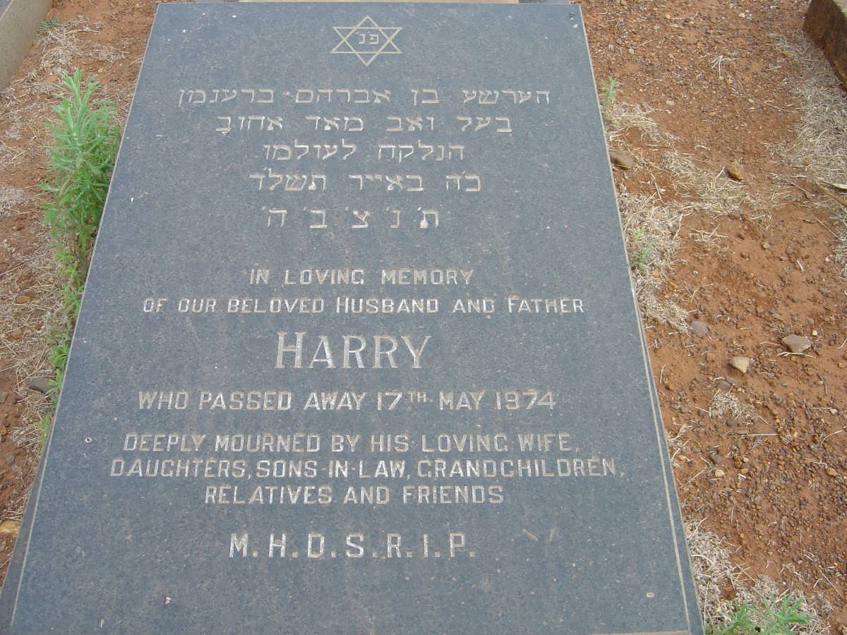 BREGMAN Harry -1974