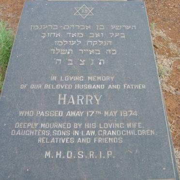 BREGMAN Harry -1974