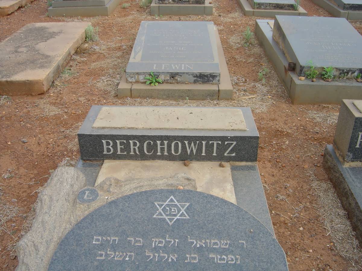 BERCHOWITZ Samuel Solomon 1917-1972