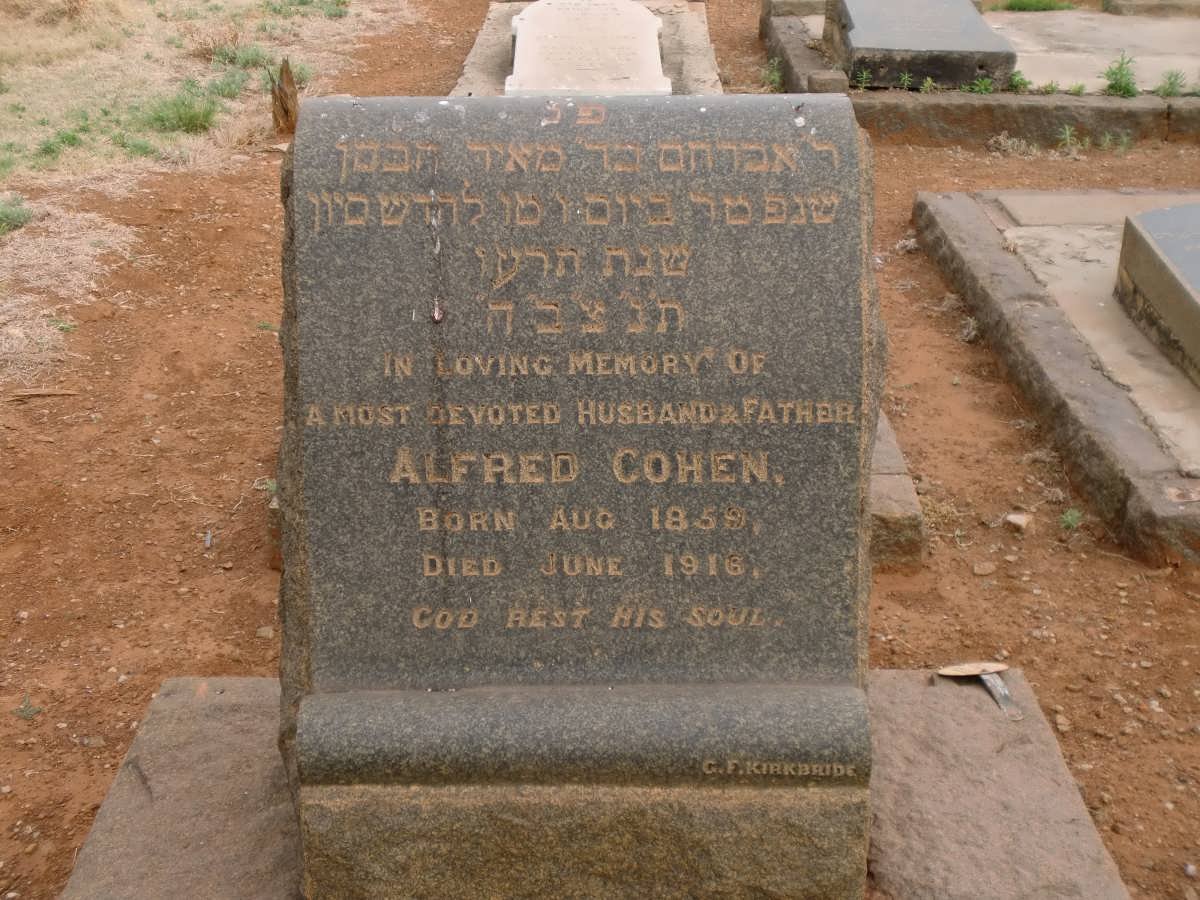 COHEN Alfred 1859-1918
