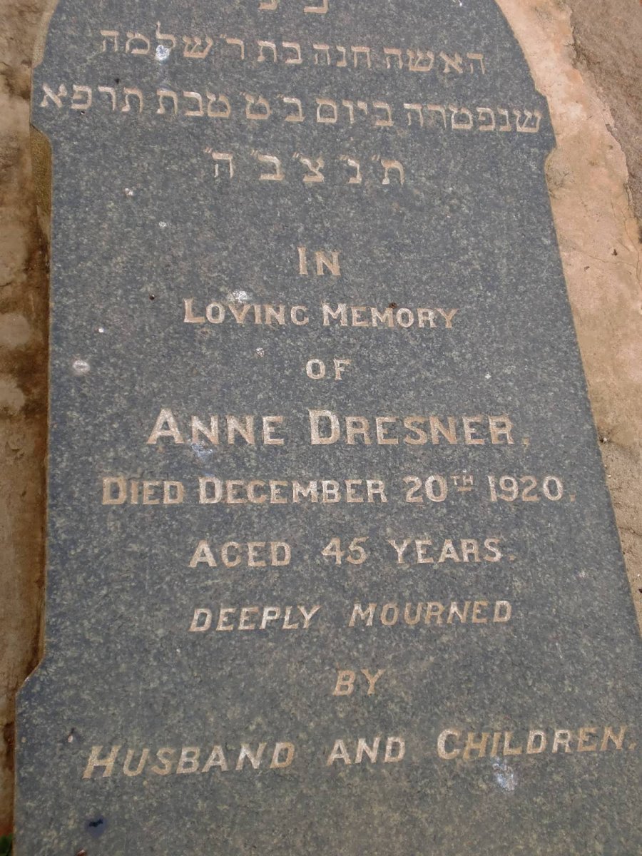 DRESNER Anne -1920