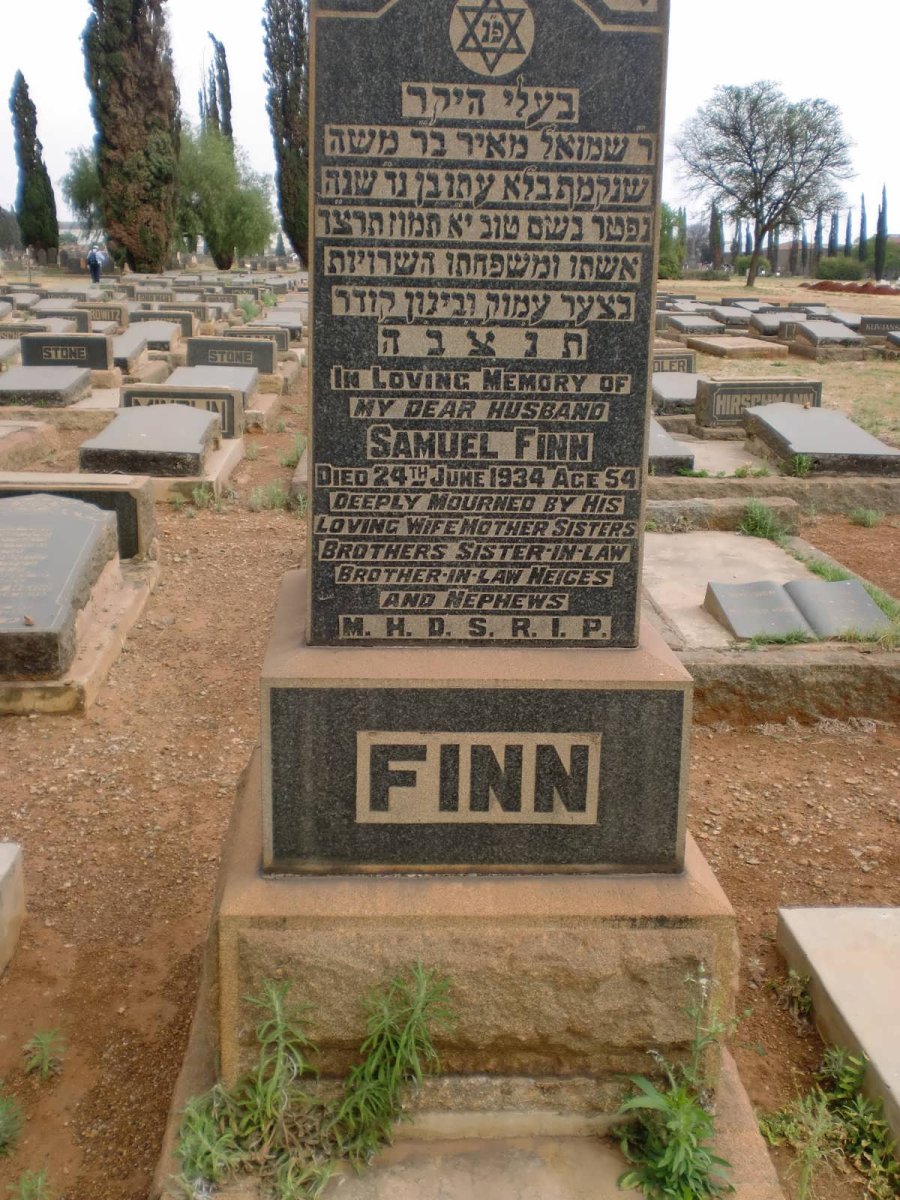 FINN Samuel -1934