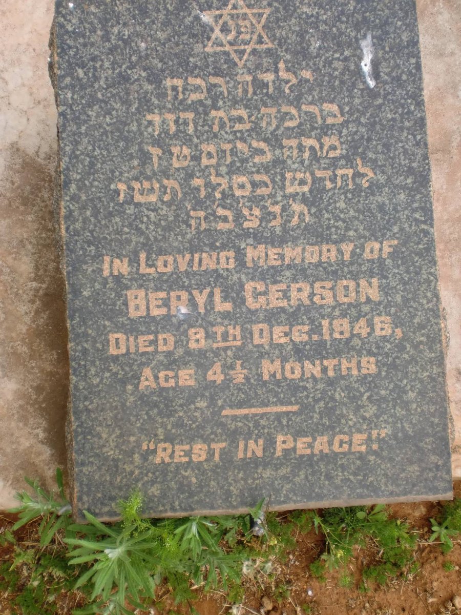 GERSON Beryl -1946