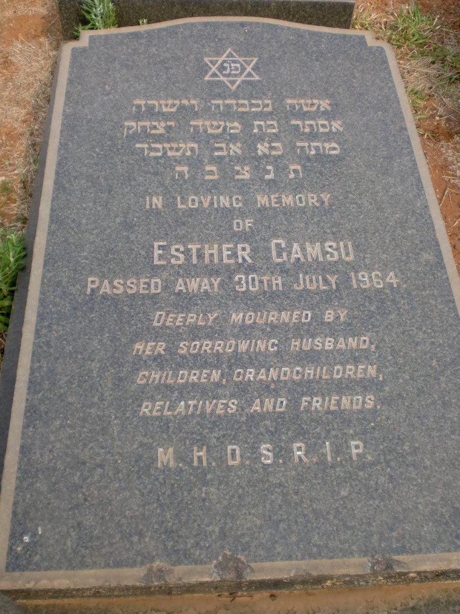 GAMSU Esther -1964