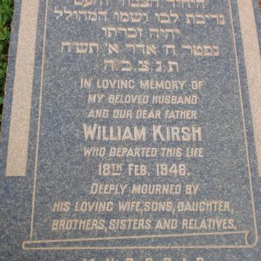 KIRSH William -1948
