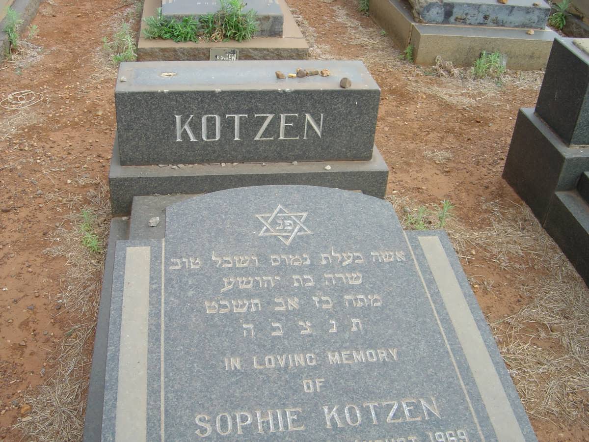 KOTZEN Sophie -1969