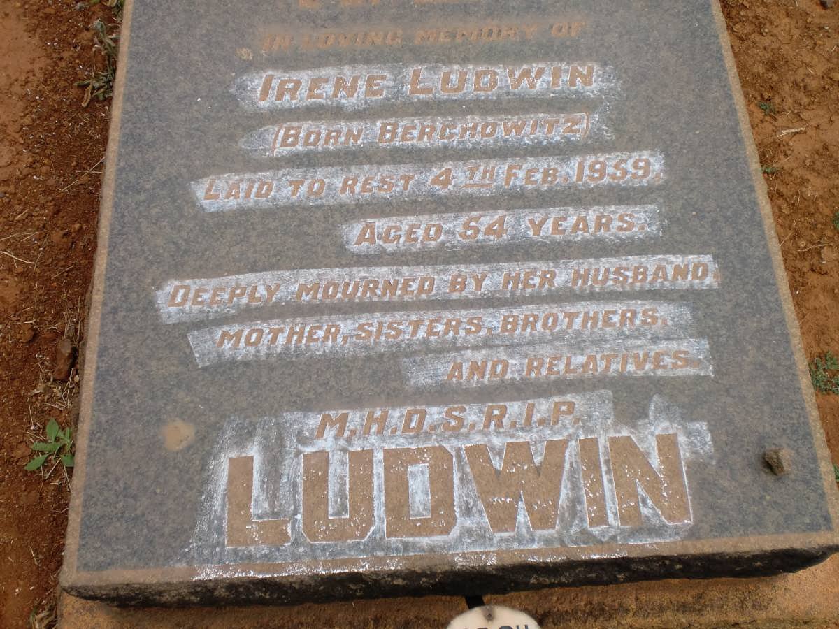 LUDWIN Irene -1959