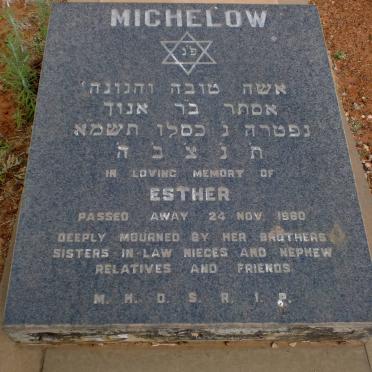 MICHELOW Esther -1980
