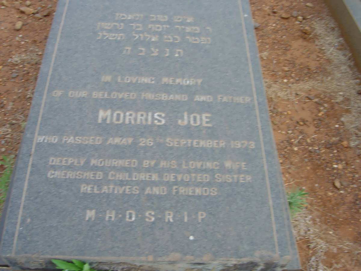 ORELOWITZ Morris Joe -1973