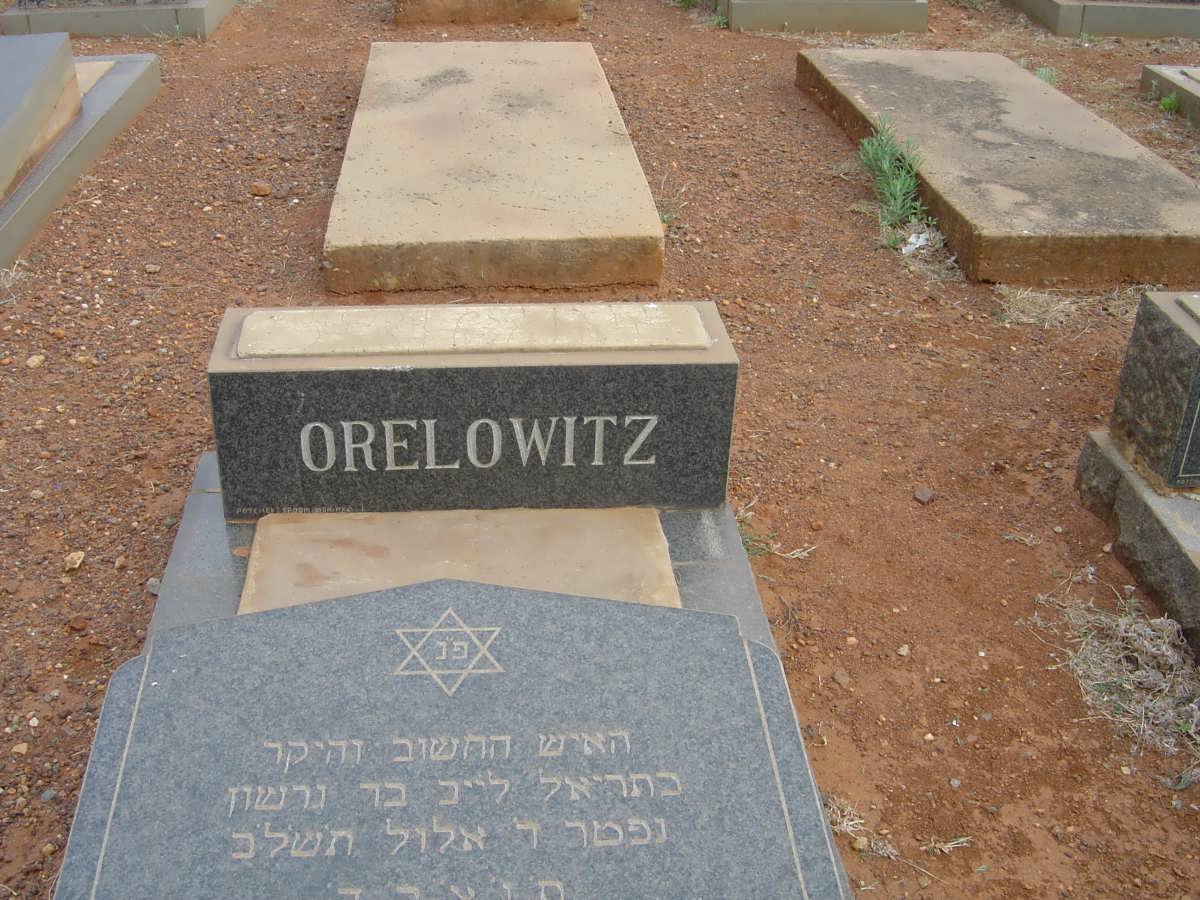ORELOWITZ Israel -1972
