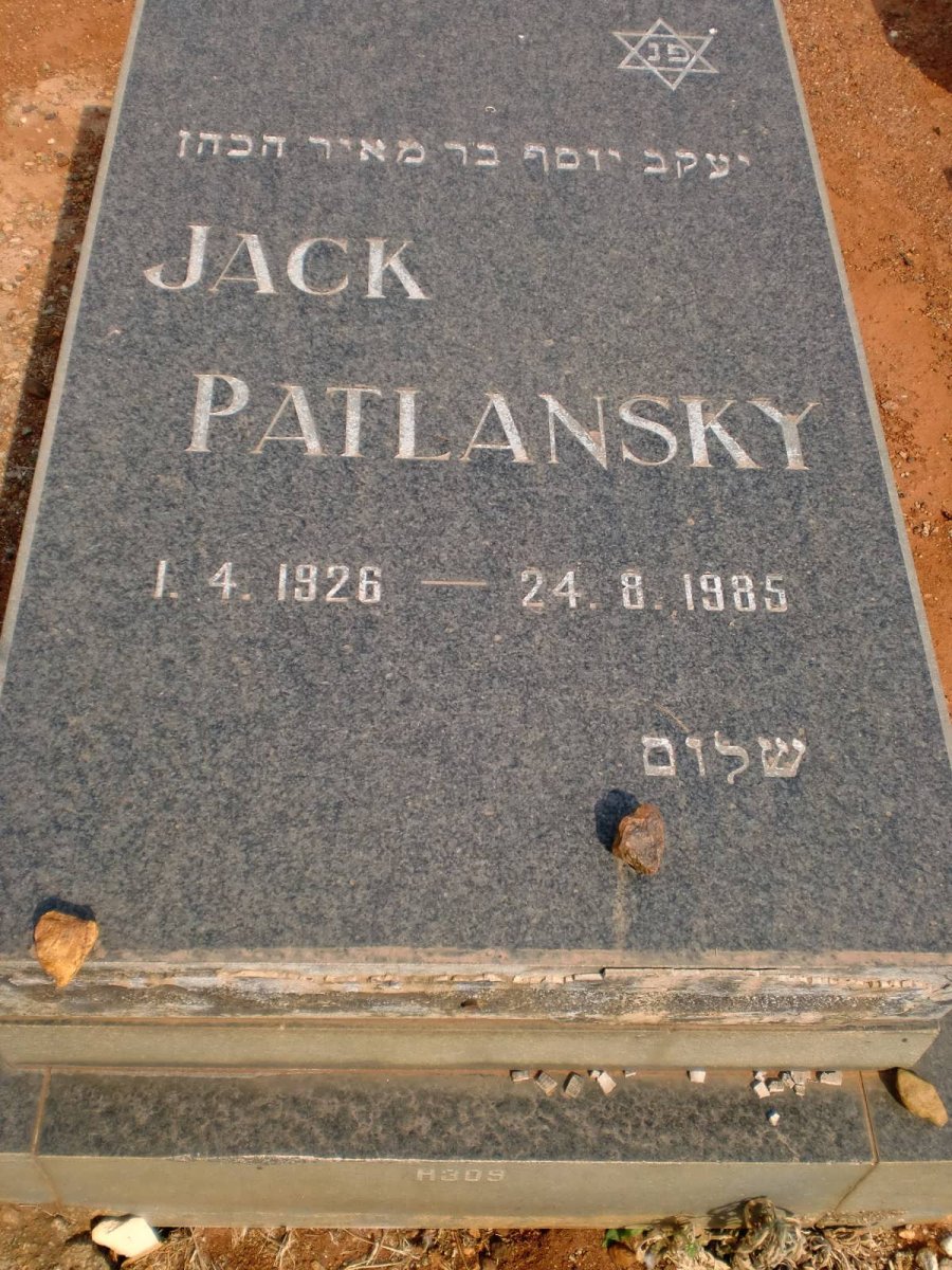 PATLANSKY Jack 1926-1985