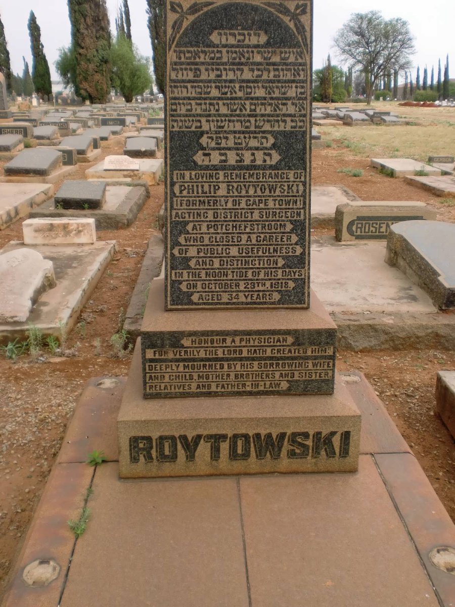 ROYTOWSKI Philip -1913