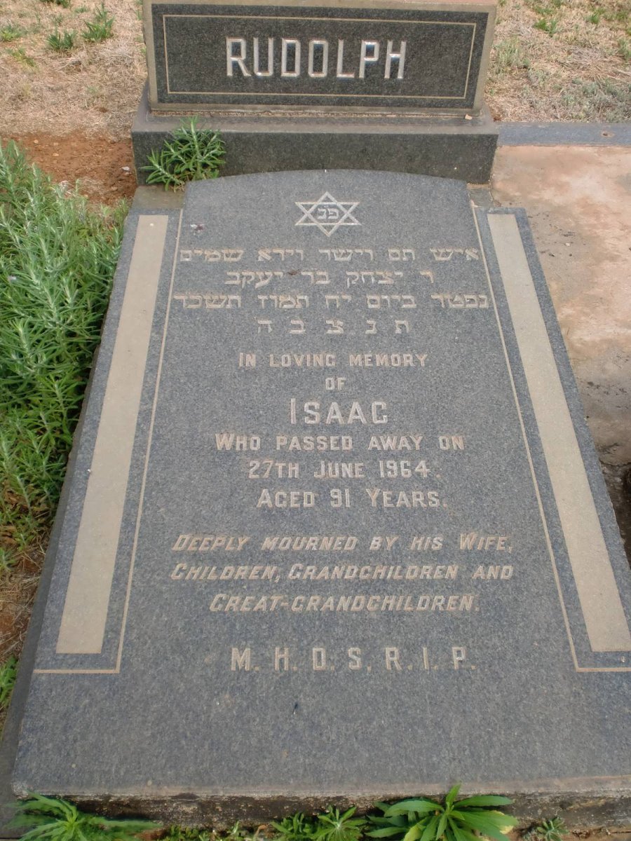 RUDOLPH Isaac -1964