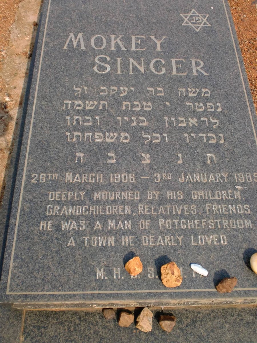 SINGER Mokey 1906-1985