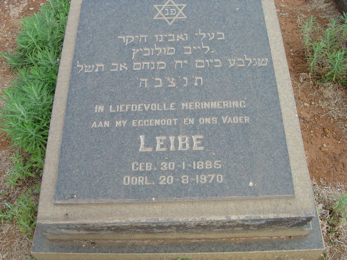 SOLOWITZ Leibe 1885-1970
