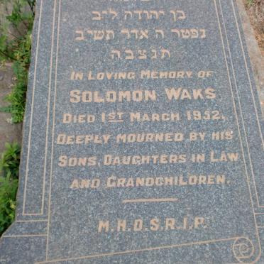 WAKS Solomon -1952