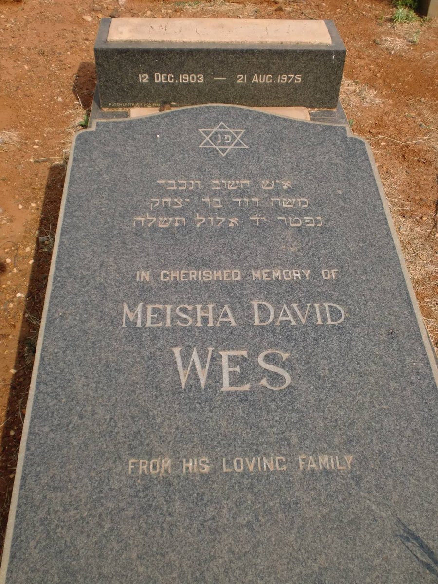 WES Meisha David 1903-1975