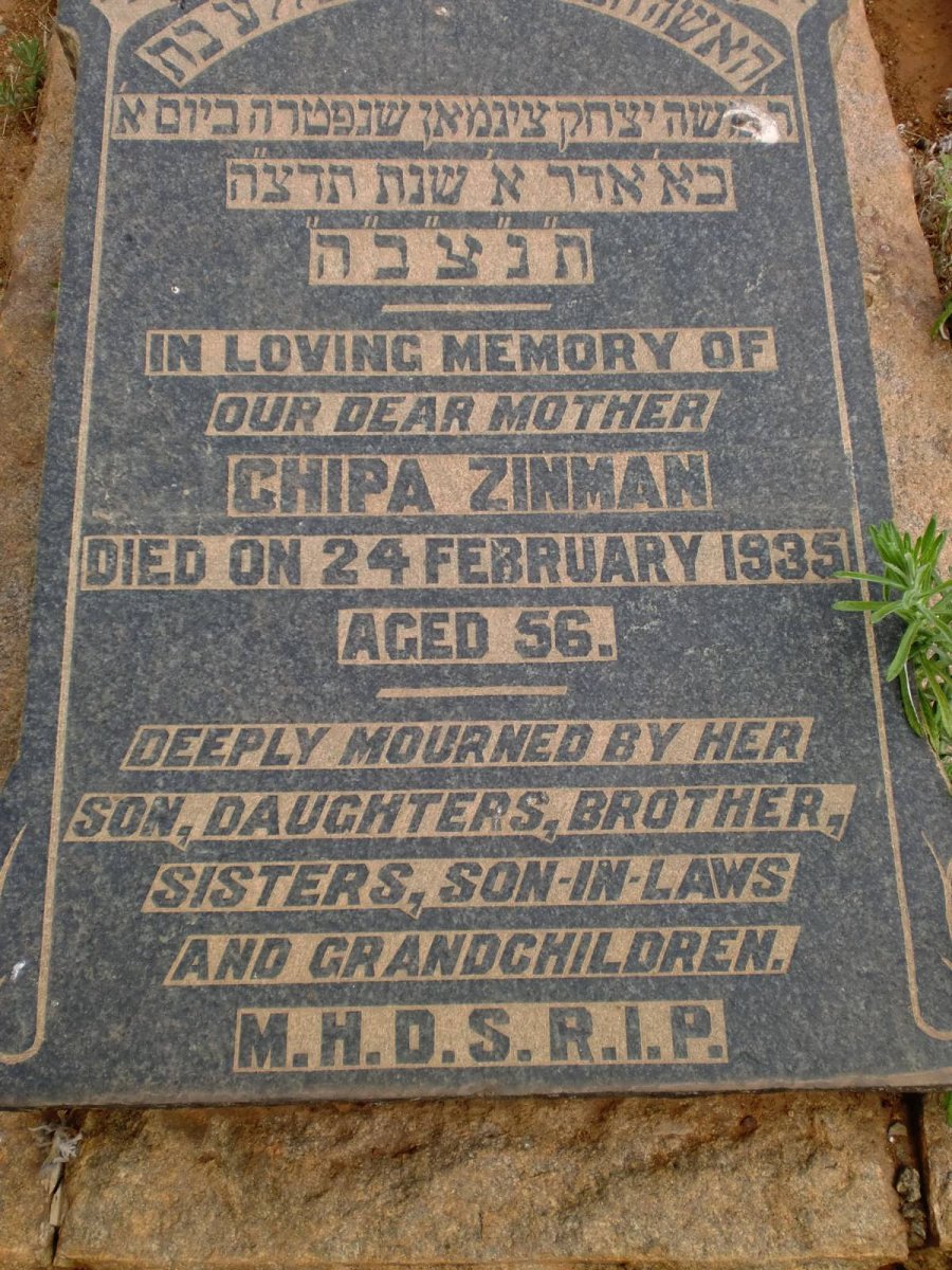 ZINMAN Chipa -1935