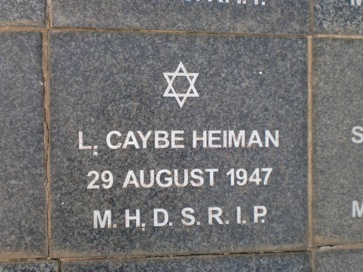 HEIMAN L.Caybe -1947