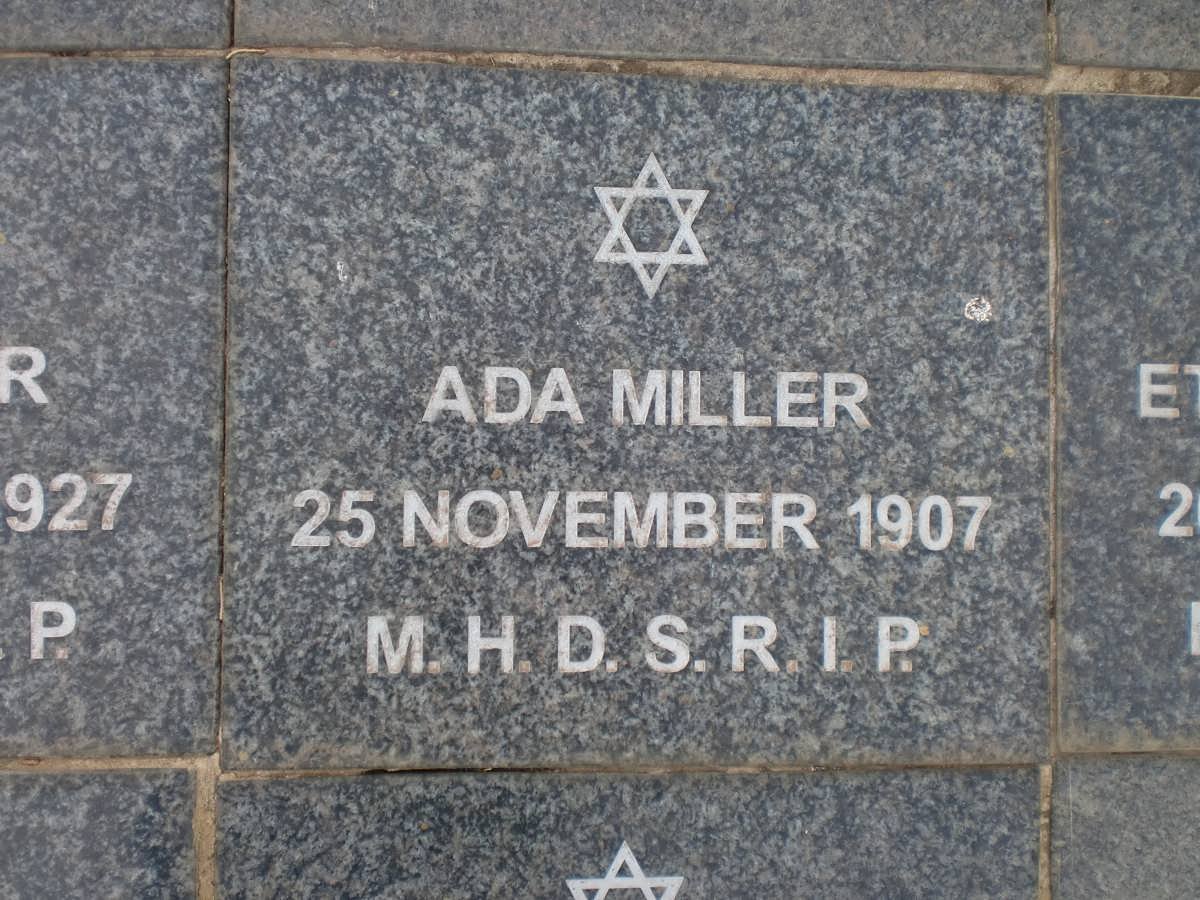 MILLER Ada -1907