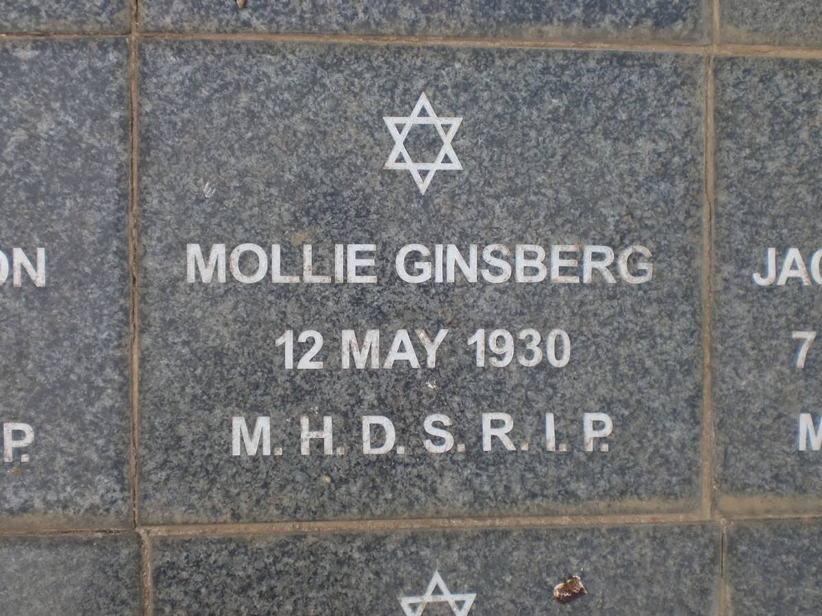 GINSBERG Molly -1930