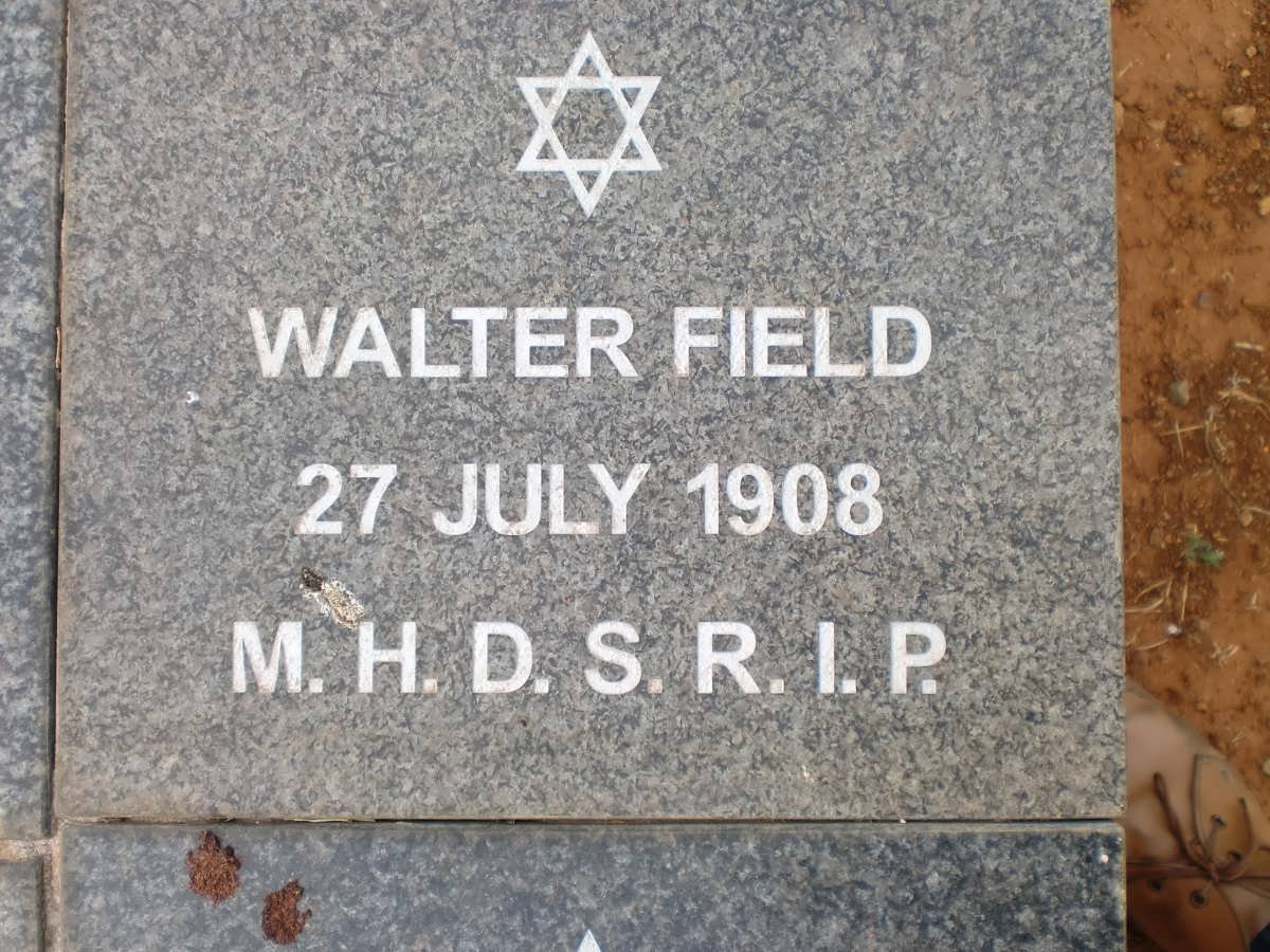 FIELD Walter -1908