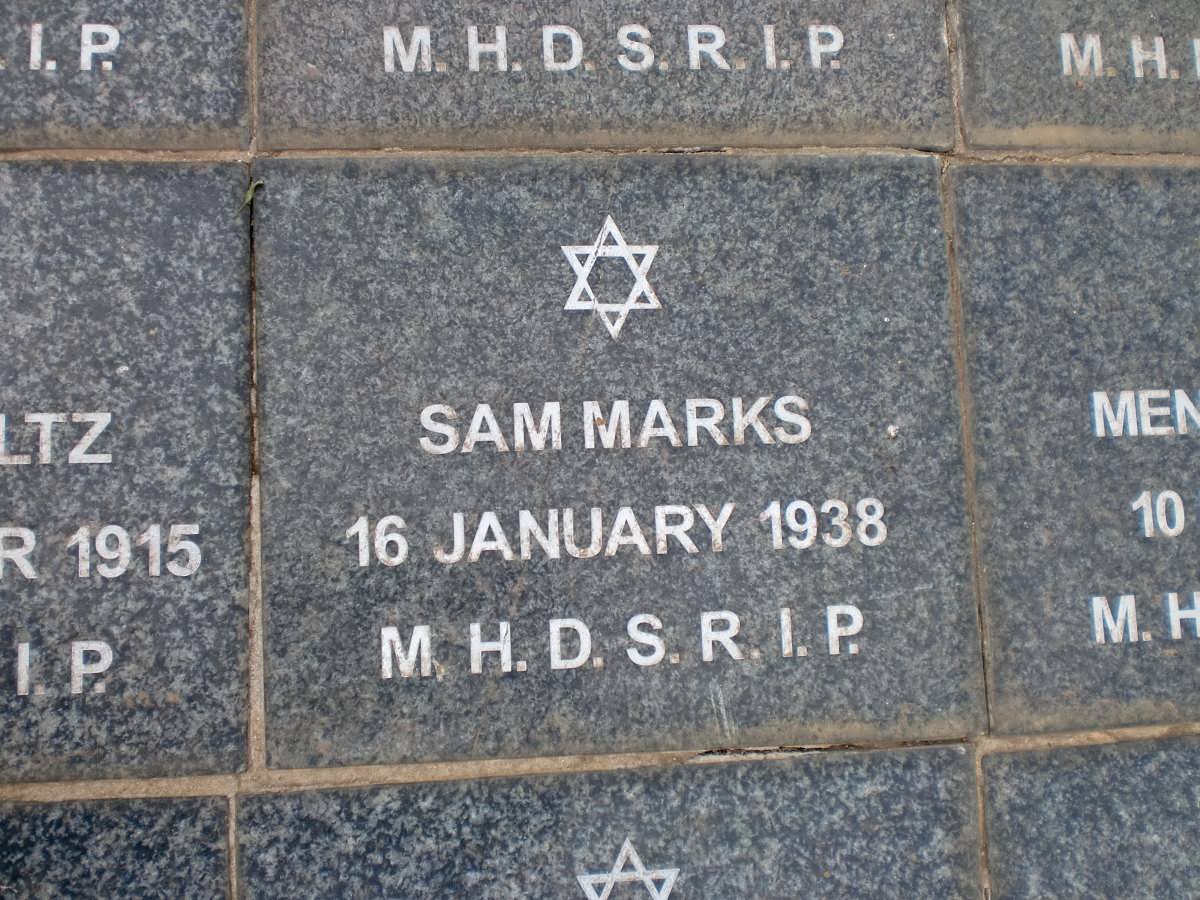 MARKS Sam -1938