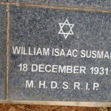 SUSMAN William Isaac -1931