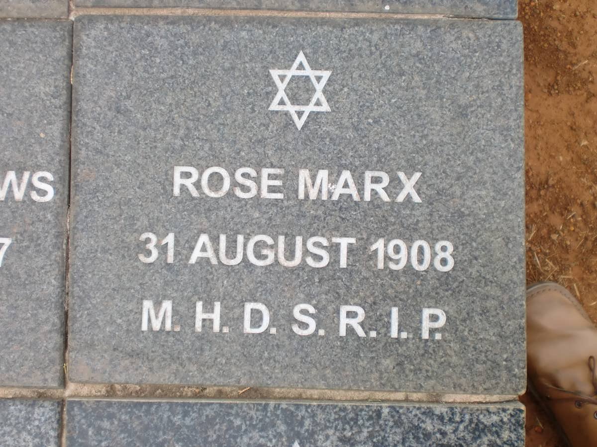 MARX Rose -1908