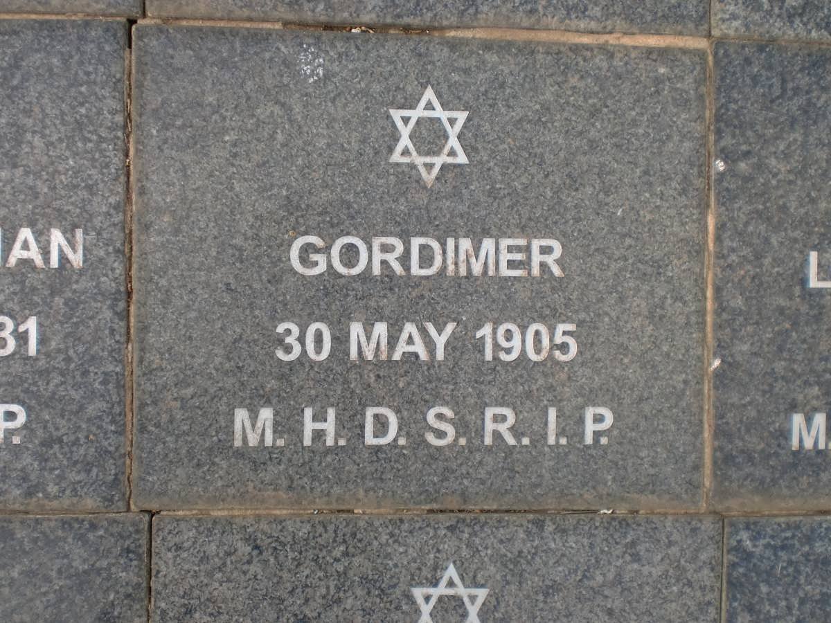 GORDIMER -1905