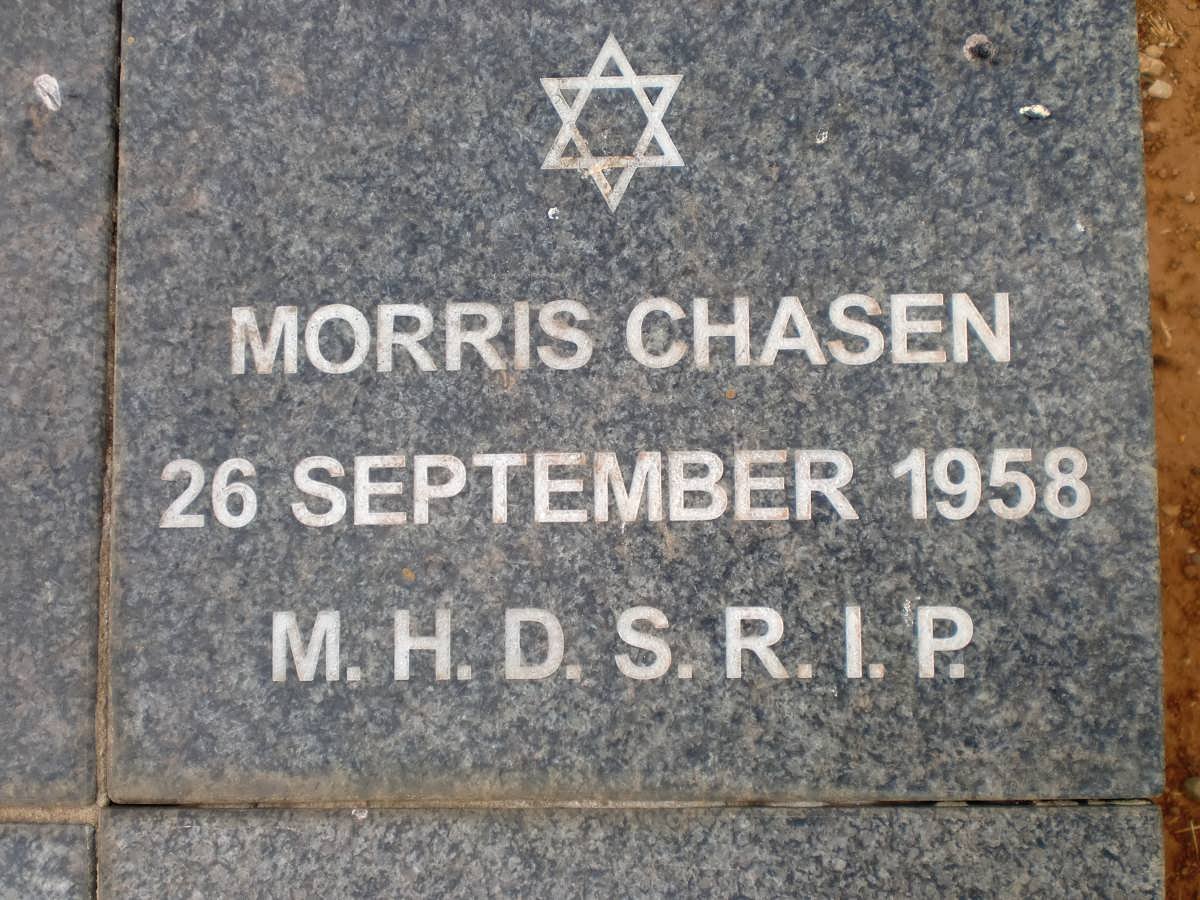 CHASEN Morris -1958