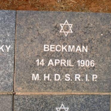 BECKMAN -1906