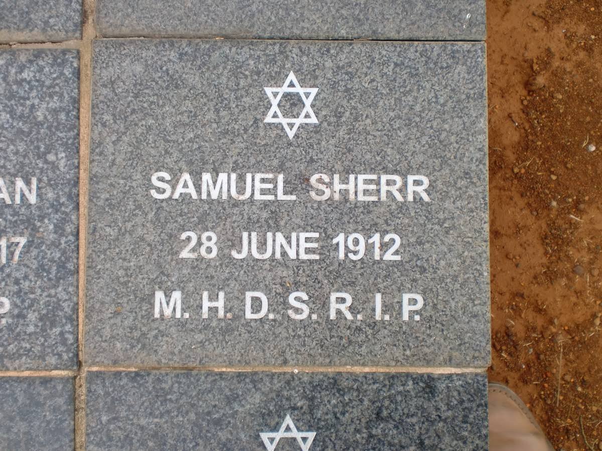 SHER Samuel -1912