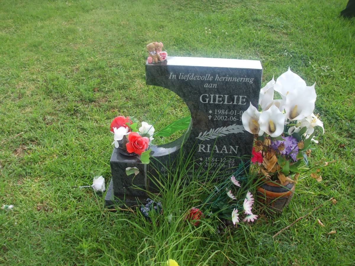 ? Gielie 1984-2002 :: ? Riaan 1984-2007