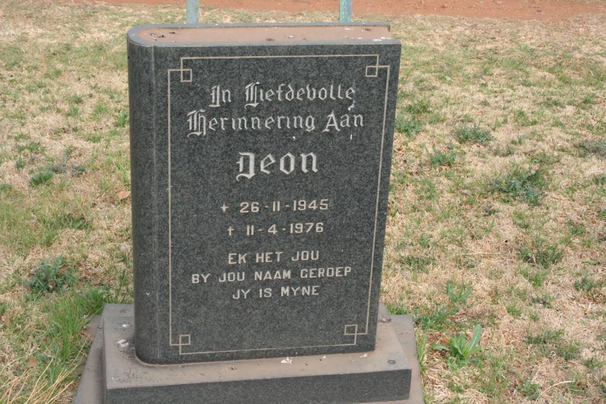 ? Deon 1945-1976