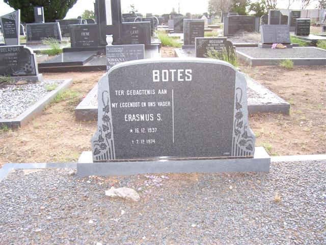 BOTES Erasmus S. 1937-1974