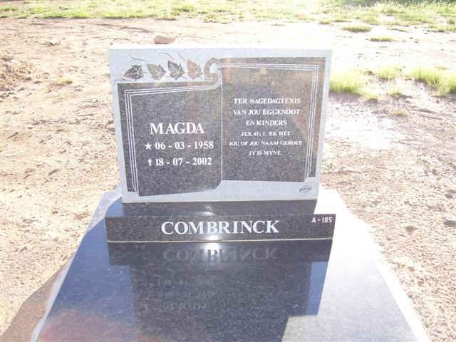 COMBRINCK Magda 1958-2002