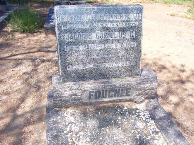 FOUCHEE Jacobus Cornelius C. 1926-1969