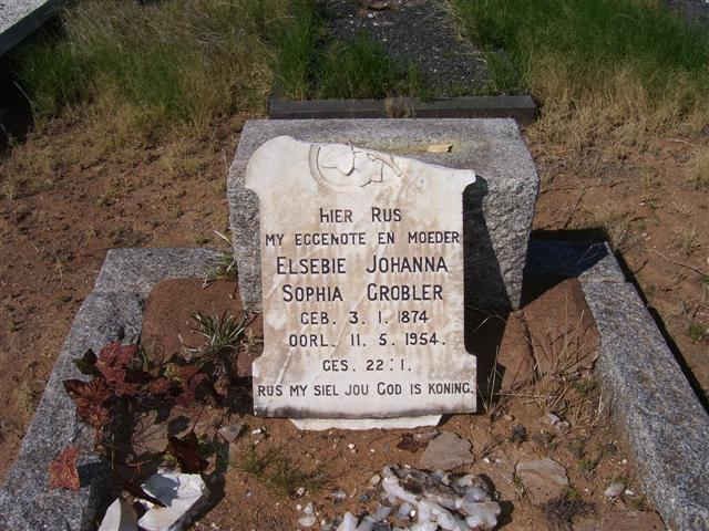 GROBLER Elsebie Johanna Sophia 1874-1954