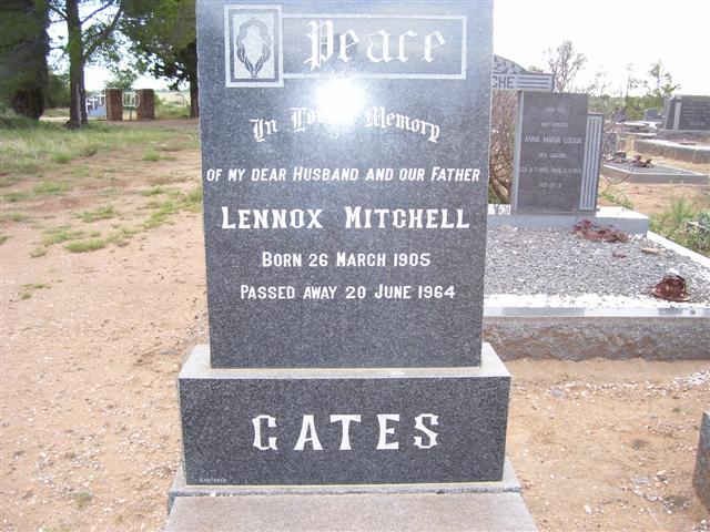 GATES Lennox Mitchell 1905-1964