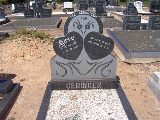 GERINGER Kitty 1931-1986
