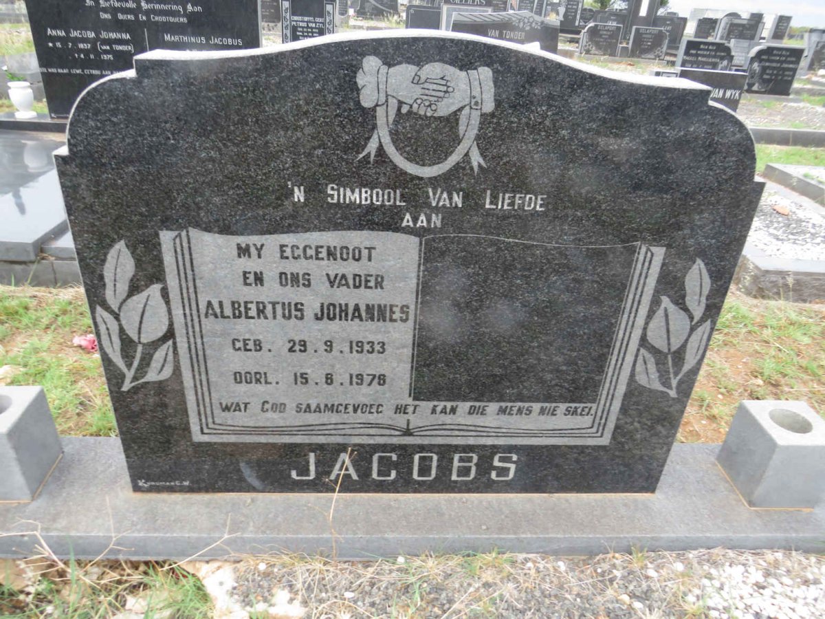 JACOBS Albertus Johannes 1933-1978