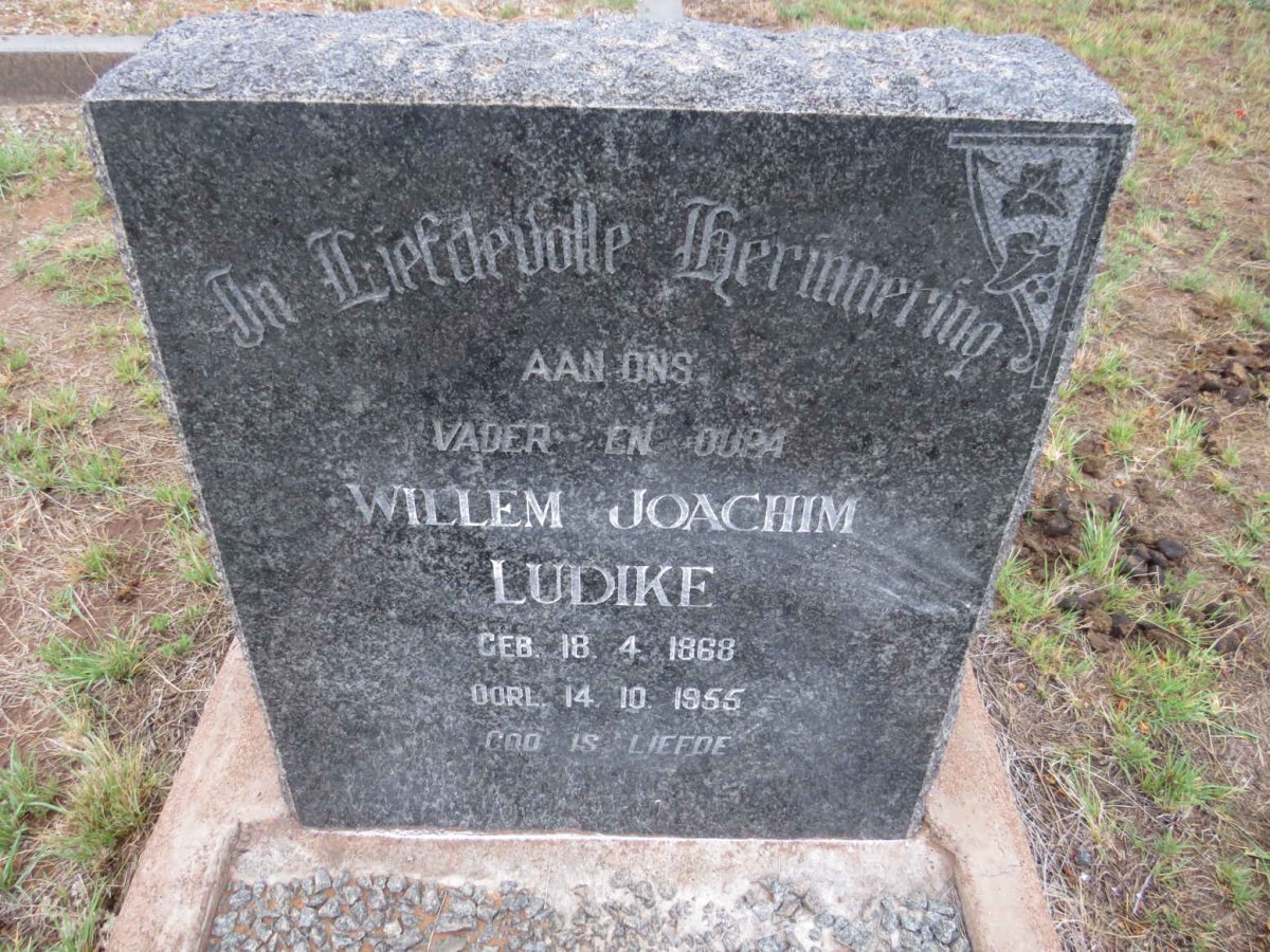 LUDIKE Willem Joachim 1868-1955