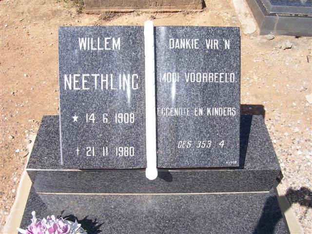 NEETHLING Willem 1908-1980