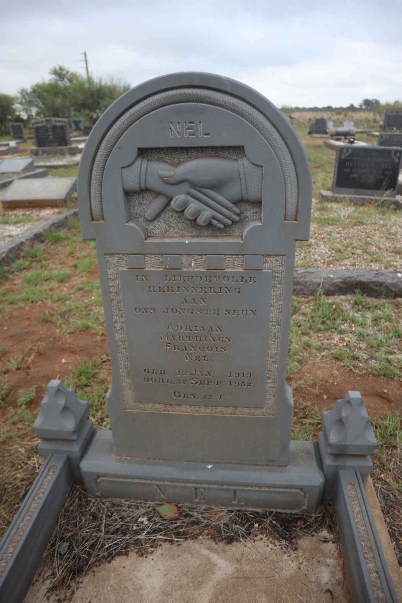 NEL Adriaan Marthinus Francois 1919-1952